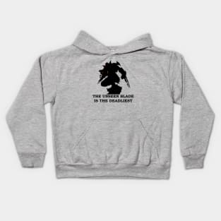 The Unseen Blade Is The Deadliest Kids Hoodie